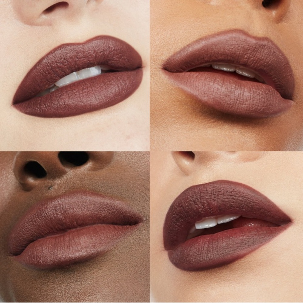 Maurice Makeup By Mario Ultra Suede Lipstick Rich Brown Brand New in Box